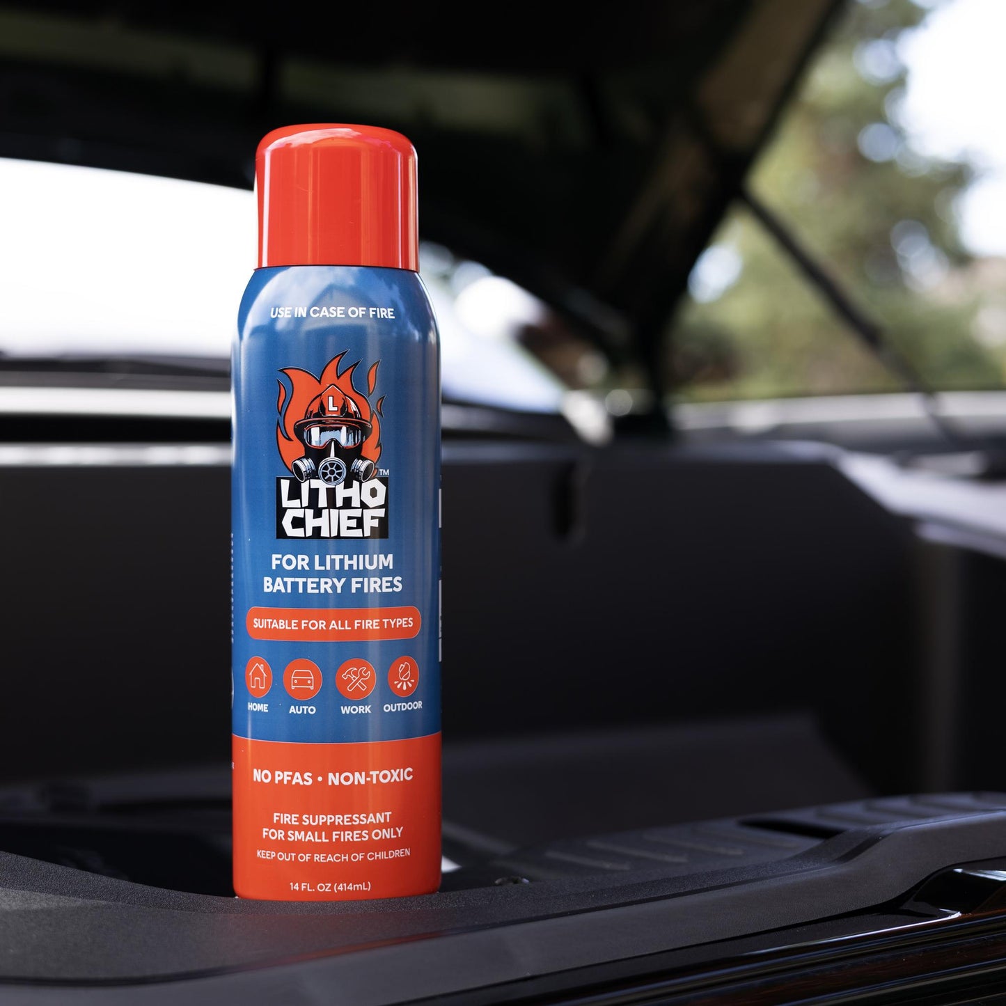 Litho Chief – Single Can | Lithium Battery Fire Suppressant